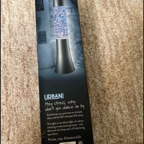 Glitter Lava Lamp Accent Decor - Picture 3 of 3